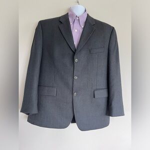 Men’s Sport Coat Jacket 100% Wool Ralph Lauren Blue - Sz 44S